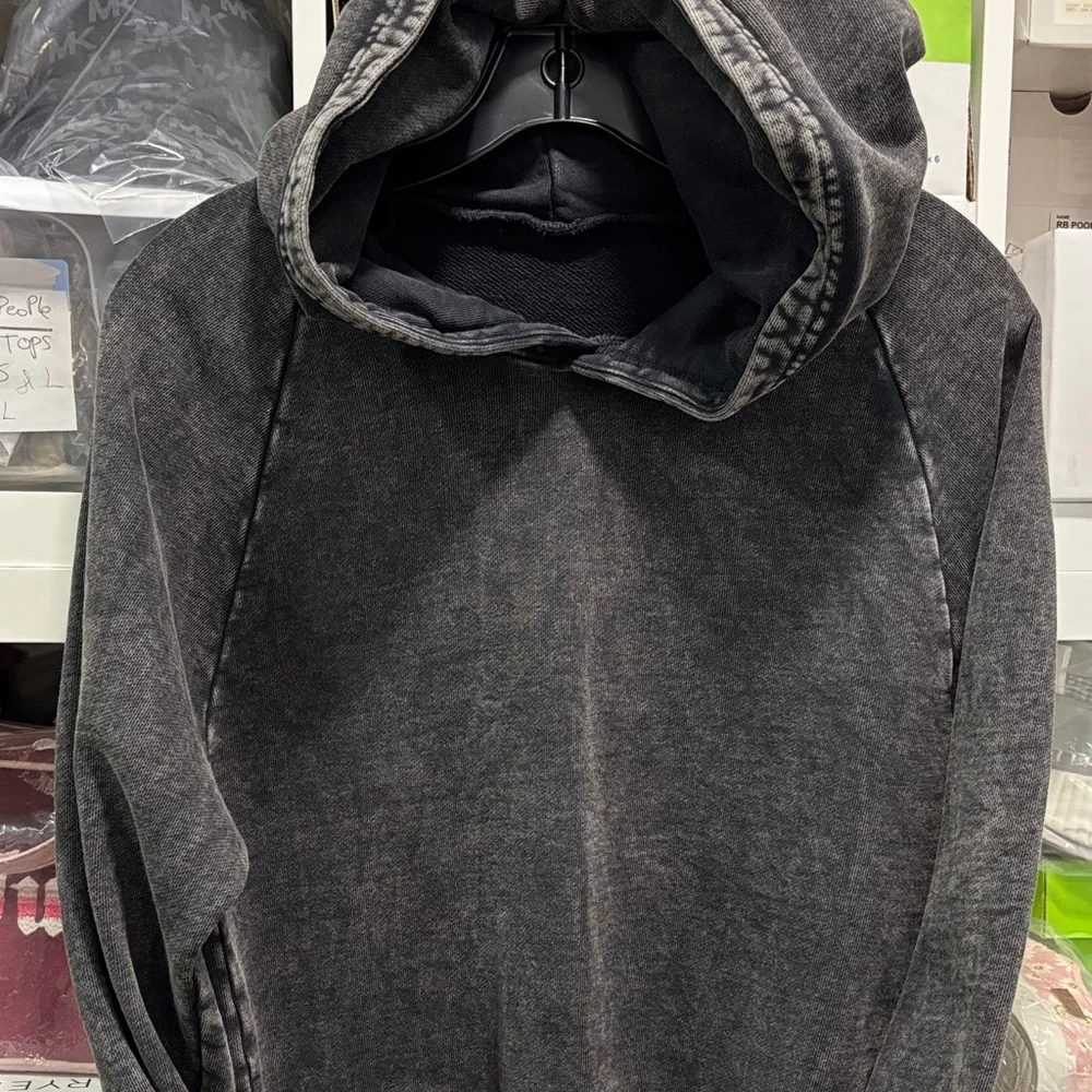 Washed Retro Vintage Look Men’s Hoodie Pullover Sweatshirt Pre-owned